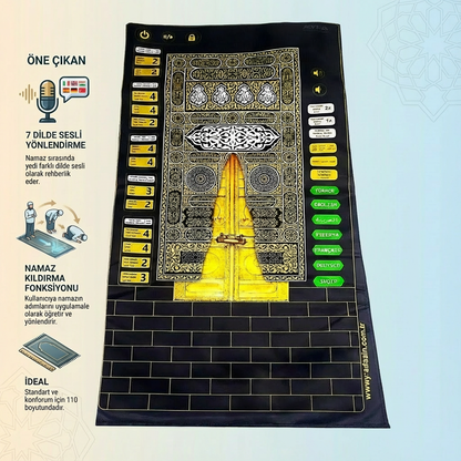 RavzaHanem™-Namaz Rehberi Seccadesi