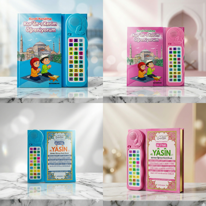 Ravza Hanem™-Kendi Başına 10 Saatte Kur’an Öğrenme Rehberi (Sesli Cihazlı)