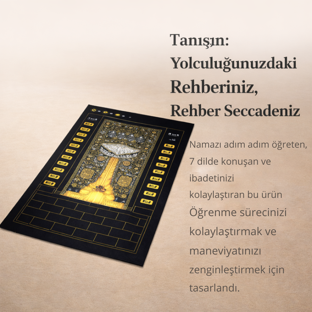 RavzaHanem™-Namaz Rehberi Seccadesi